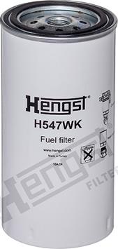 Hengst Filter H547WK D424 — Filtr paliwa