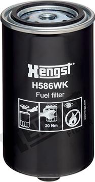 Hengst Filter H586WK — Filtr paliwa