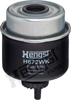 Hengst Filter H672WK — Filtr paliwa