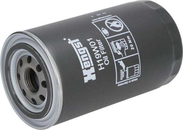 Hengst Filter H19W01 — Filtr oleju