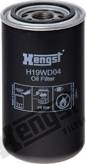 Hengst Filter H19WD04 — Filtr, hydraulika robocza