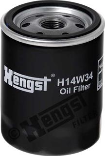Hengst Filter H14W34 — Filtr oleju