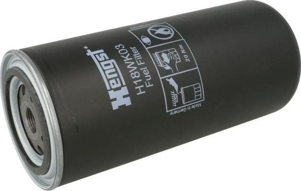 Hengst Filter H18WK03 — Filtr paliwa