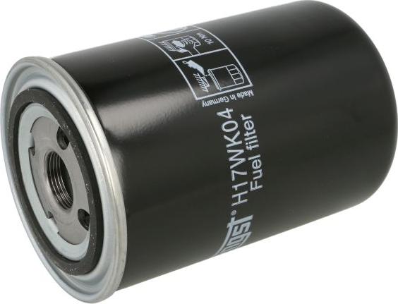Hengst Filter H17WK04 — Filtr paliwa