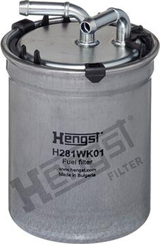 Hengst Filter H281WK01 — Filtr paliwa