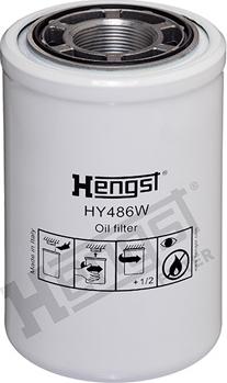 Hengst Filter HY486W — Filtr, hydraulika robocza