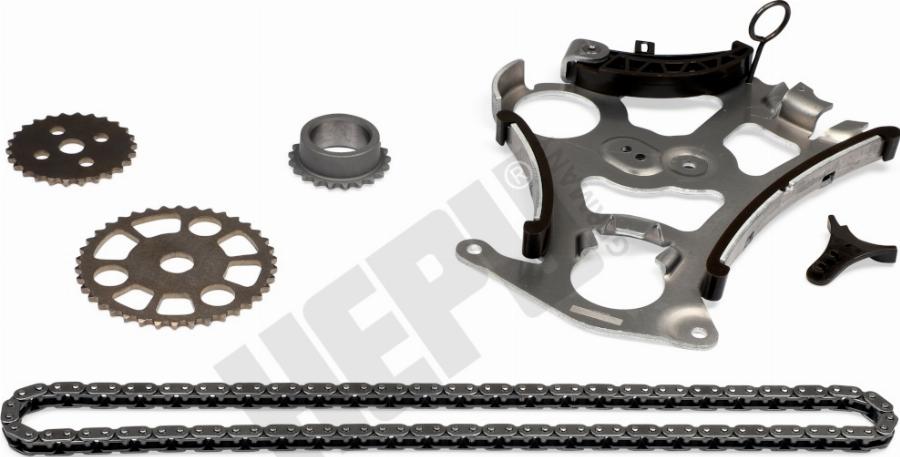 Hepu 21-0630 — Zestaw łańcucha, napęd pompy oleju