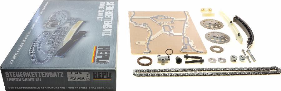 Hepu 21-0220 - ZESTAW LANCUCHA ROZRZ.ASTRA H 1.4 04-