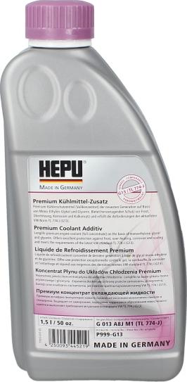 Hepu P999-G13 — Płyny do chłodnic