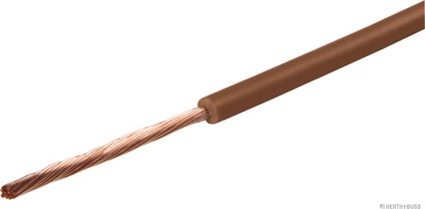 Herth+Buss Elparts 51275108007 - PRZEWOD FLY 1X1.5MM2 -BRAZOWY- 1M