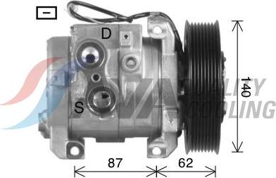 HIGHWAY AUTOMOTIVE 45033005 — Kompresor, klimatyzacja