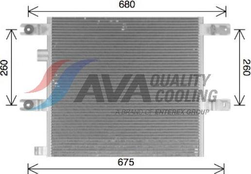 HIGHWAY AUTOMOTIVE 40057012 — Skraplacz, klimatyzacja
