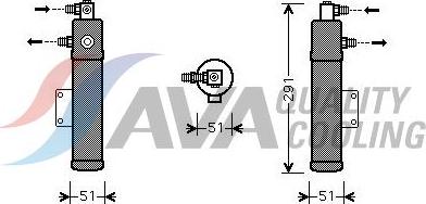 HIGHWAY AUTOMOTIVE 42033001 — Osuszacz, klimatyzacja