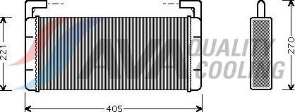 HIGHWAY AUTOMOTIVE 50041001 - Nagrzewnica