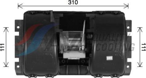 HIGHWAY AUTOMOTIVE 53041002 - Dmuchawa