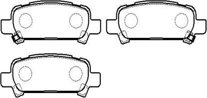 BOSCH 0 986 424 650 - Klocek hamulcowy kpl.