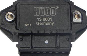 HÜCO 13 8001 — Jednostka sterująca, układ zapłonowy
