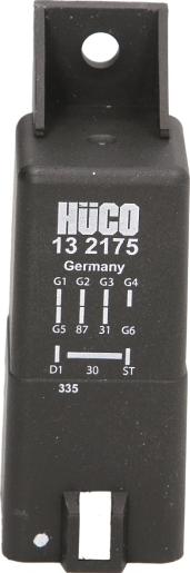 HÜCO 132175 — Przekaźnik, układ ogrzewania wstępnego