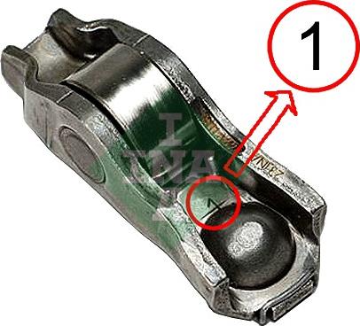 INA 422 0221 10 - DŹWIGNIA POPYCHACZA BMW E81-90-60-F10-11-E63-65-E84-E83-E70
