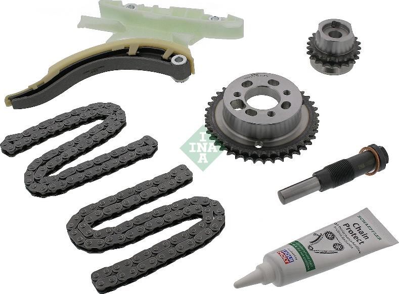 INA 559 1009 30 - ZESTAW ŁAŃCUCHA ROZRZĄDU FORD 1.8DI-TDCI