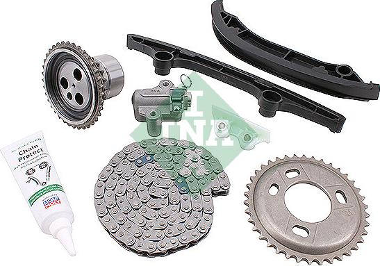 INA 559 1813 30 - ZESTAW ŁAŃCUCHA ROZRZĄDU FORD 2.2TDCI Z KOŁAMI