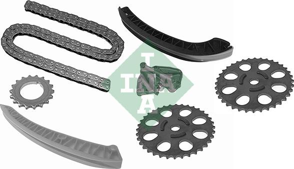 INA 559 1820 30 - ZESTAW ŁAŃCUCHA ROZRZĄDU VW 1.2