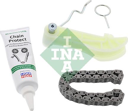 INA 558 0070 10 - ZESTAW ŁAŃCUCHA ROZRZĄDU VW 1.8-2.0 POMPY OLEJU