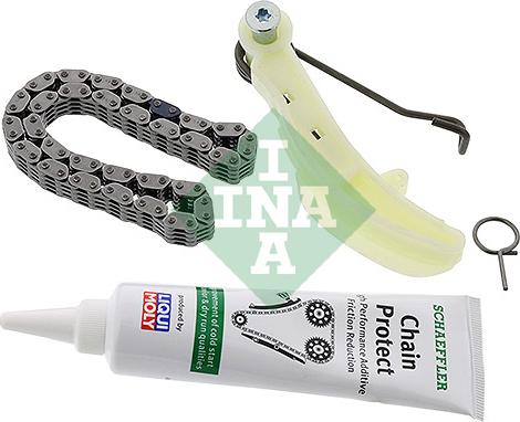 INA 558 0071 10 — Zestaw łańcucha, napęd pompy oleju