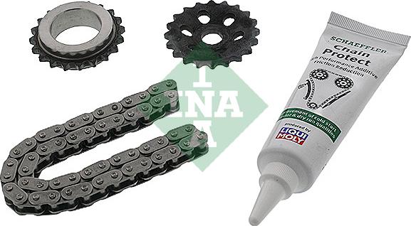 INA 558 0120 10 — Zestaw łańcucha, napęd pompy oleju