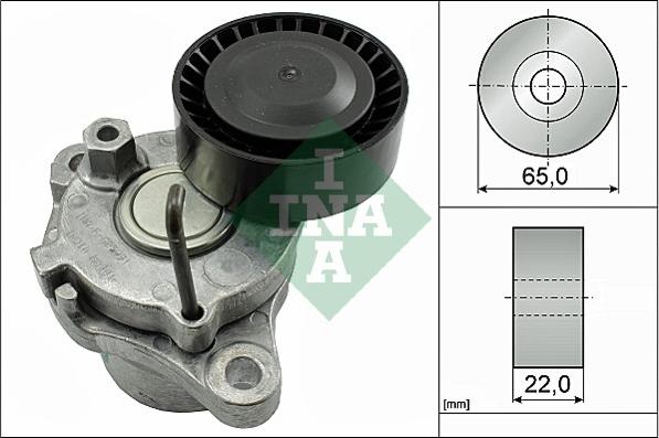 INA 534 0550 10 - NAPINACZ PASKA WIELOROWK. KIA 1.4-1.6CRDI 05-