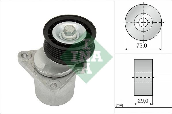 INA 534 0128 20 - NAPINACZ PASKA WIELOROWK. FORD