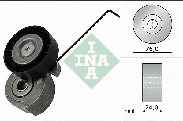 INA 534 0324 10 — Napinacz paska klinowego wielorowkowego