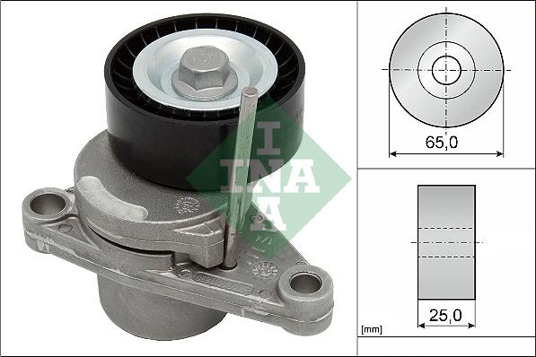 INA 534 0250 10 - NAPINACZ PASKA WIELOROWK. PEUGEOT