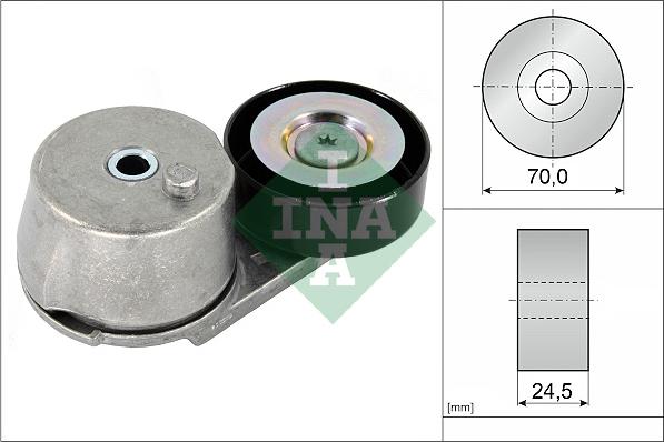 INA 534 0704 10 - NAPINACZ PASKA WIELOROWK. OPEL ASTRA K 1.0-1.4 INSIGNIA B-KARL-MOKKA