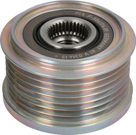 INA 535 0128 10 — Koło pasowe, alternator