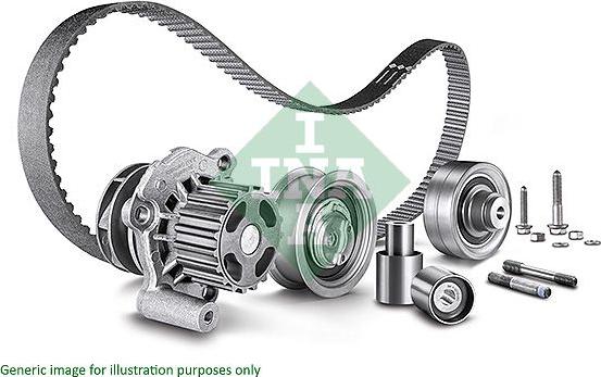 INA 530 0967 30 - ZESTAW ROZRZĄDU ALFA GIULIA-STELVIO 2.2D Z POMPĄ