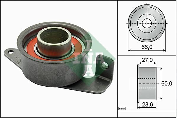 INA 531 0029 20 - ROLKA PASKA ROZRZĄDU FORD 1.8D