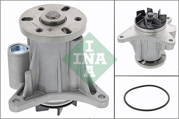 INA 538 0816 10 - POMPA WODY JAGUAR-LAND ROVER
