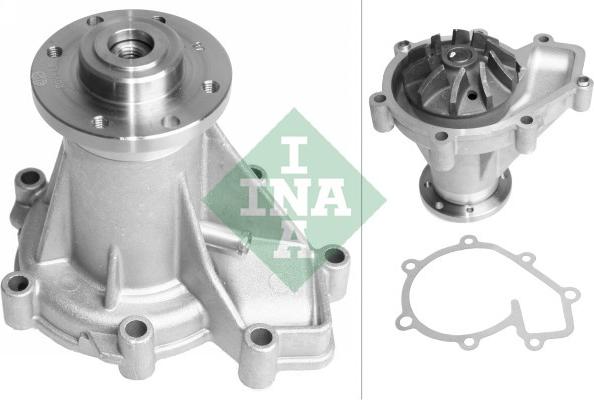 INA 538 0207 10 - POMPA WODY DB OM606-606 W124-2