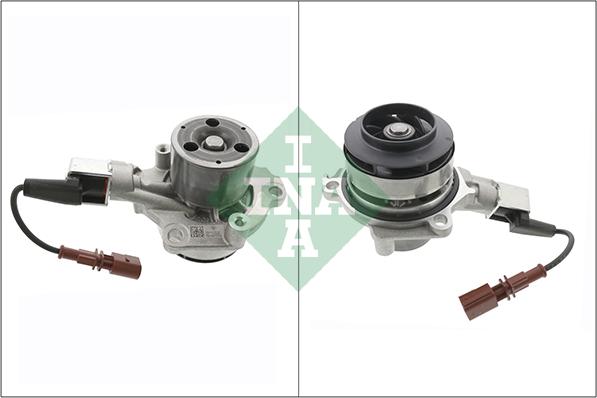 INA 538 0733 10 - POMPA WODY VW 1.6TDI-2.0TDI Z CZUJNIKIEM