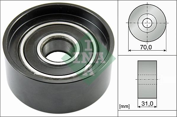 INA 532 0588 10 - ROLKA PASKA WIELOROWK. HONDA 2.2CDTI ACCORD VII 04-