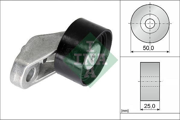 INA 532 0861 10 - ROLKA PASKA WIELOROWK. VW POLO 1.0 17- IBIZA 1.0 17-