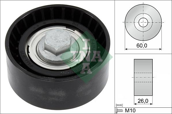 INA 532 0868 10 - ROLKA PASKA WIELOROWK. OPEL 1.6CDTI ASTRA J-K INSIGNIA-MOKKA