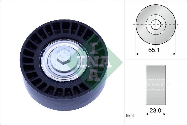 INA 532 0882 10 - ROLKA PASKA WIELOROWK. FIAT
