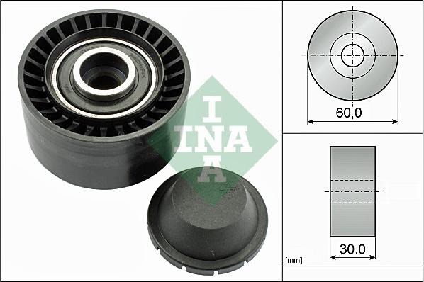 INA 532 0320 10 - ROLKA PASKA WIELOROWK. FORD 1.4TDC