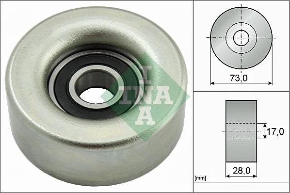 INA 532 0783 10 - KOLO PROWADZACE PASKA MICRO MAZDA 3 09-