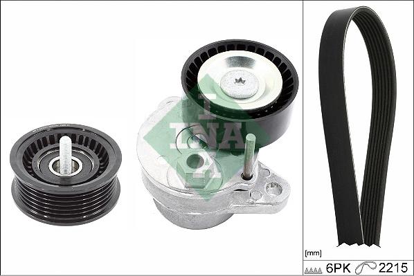 INA 529 0499 10 - ZESTAW PASKA WIELOROWK. DB 3.0-3.5 M276