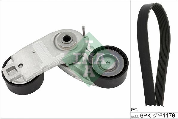 INA 529 0569 10 - ZESTAW PASKA WIELOROWK. FORD 1.0 ECOBOOST FIESTA-FOCUS-PUMA