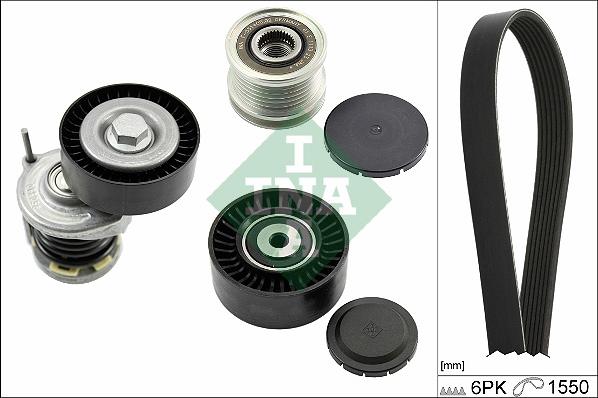 INA 529 0586 20 - ZESTAW PASKA WIELOROW.VW TRANSPORTER 15-