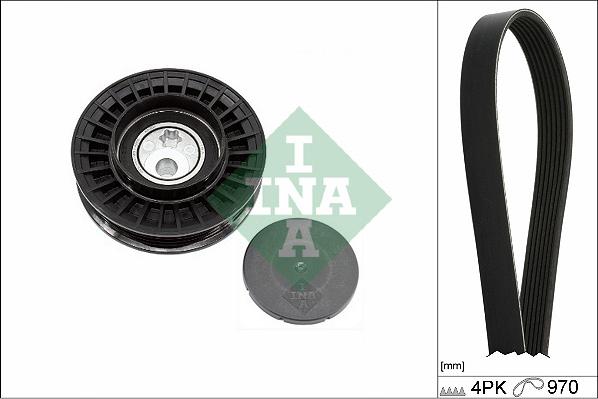 INA 529 0579 10 - ZESTAW PASKA WIELOROWK. BMW 3-5 2.0 HYBRID